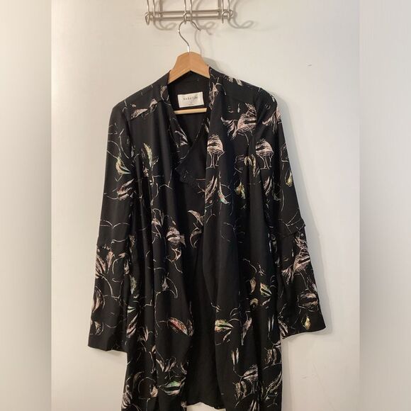 Babaton‎ Black Leaf Print Blazer - Picture 4 of 12